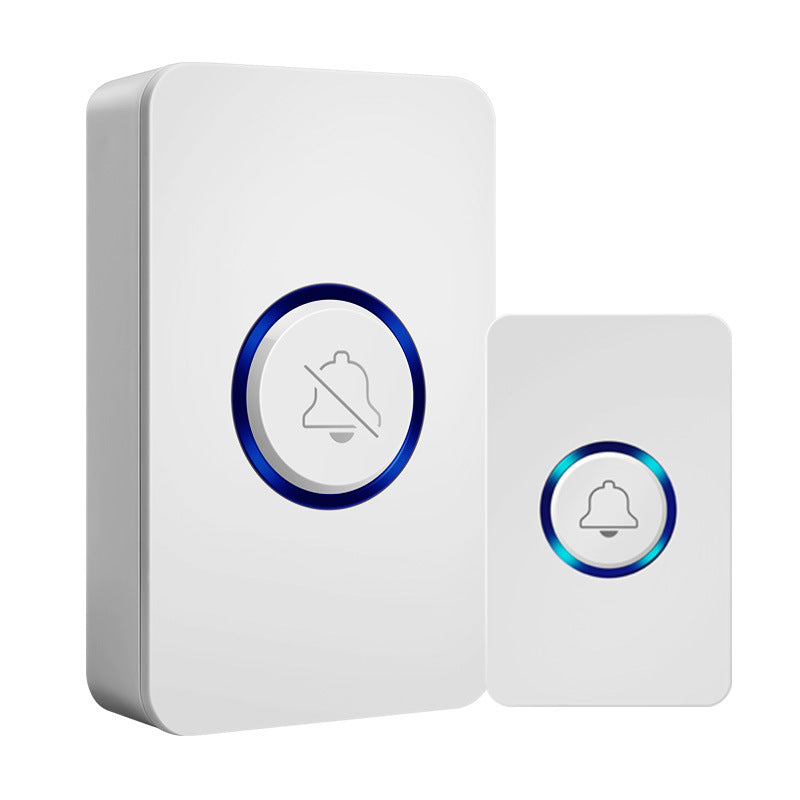 Home One For With Two Electronic Remote Control Wireless Doorbell Smart Door