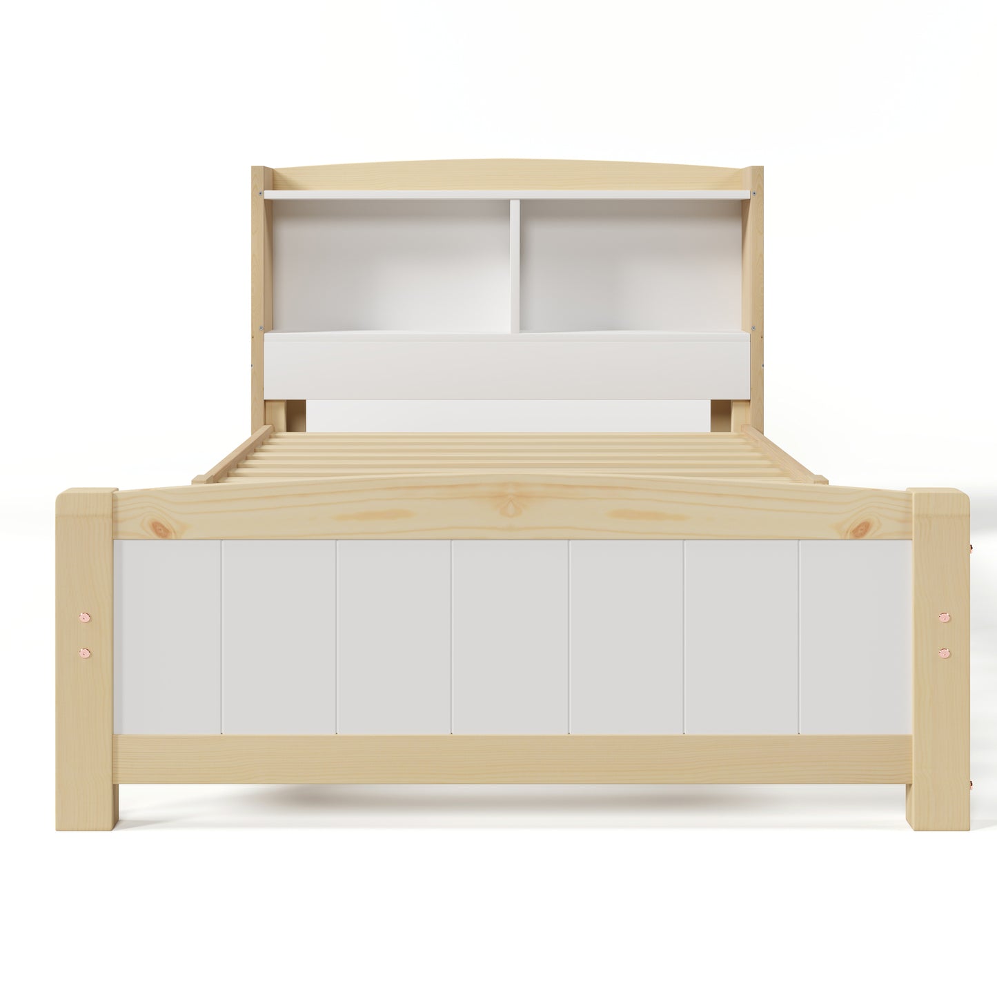 Einzelbett Aus Massivholz
