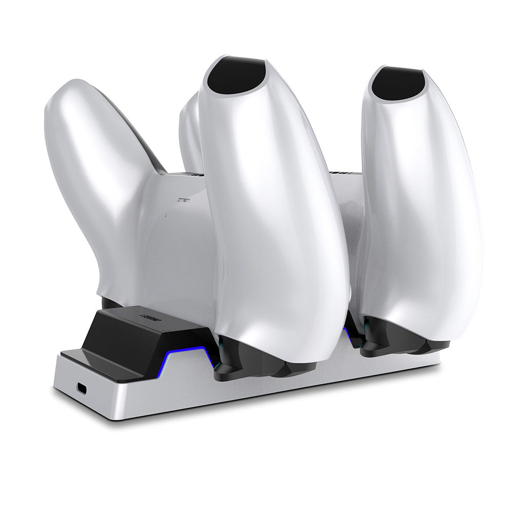 PS5 Gamepad Dual-seat Charger With LED Light