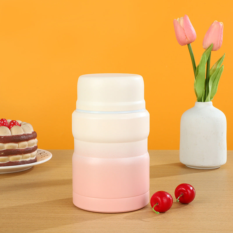 Large Capacity Portable Stainless Steel Household Insulation Braised Cup Thermal Pot Lunch Box