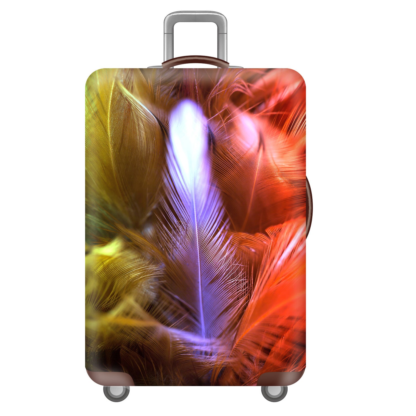 Polyester Suitcase Cover Suitcase Pull Rod
