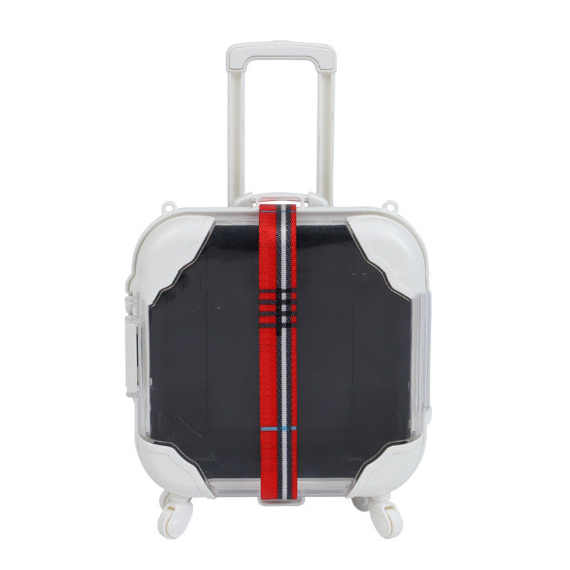 Children's Simple Cartoon Mini Suitcase Shape Storage Box