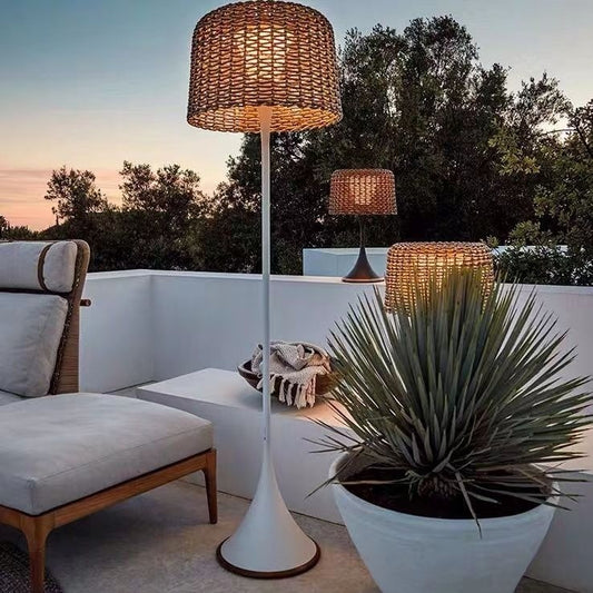 Remote-Controlled Floor Lamp For Villa Garden And Waterproof Balcony