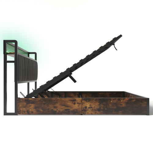Doppelbett Aus Metall Mit Matratze Size  160cmx200cm
