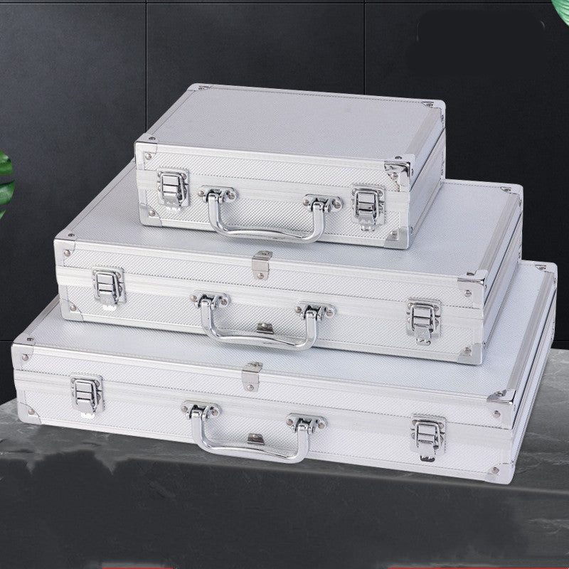 Home Silver Stylish Personality Suitcase