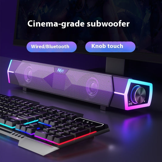 Bluetooth Speaker Dual Speaker Subwoofer Theater Level Surround Computer Speaker