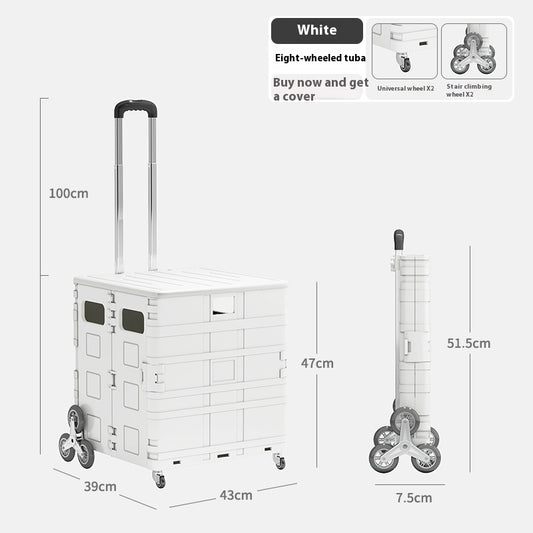 Shopping Luggage Trolley Express Trolley Foldable Shopping