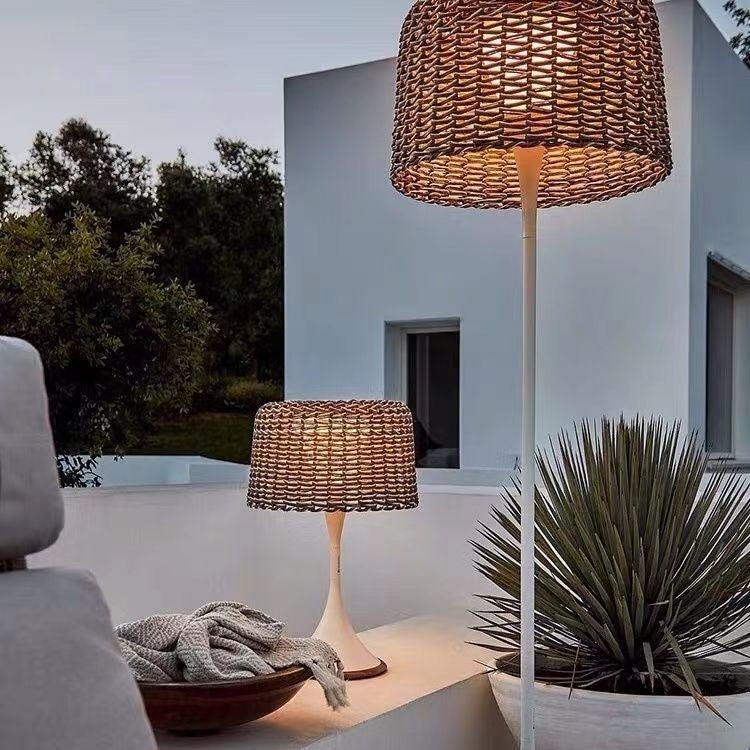 Remote-Controlled Floor Lamp For Villa Garden And Waterproof Balcony