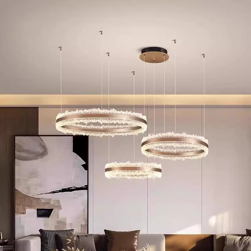 Design Sense Of Modern Luxury Living Room Chandelier