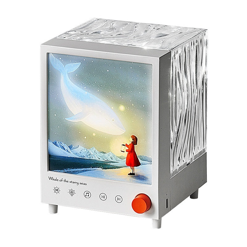 Aurora Treasure Box Atmosphere Projection Lamp Creative