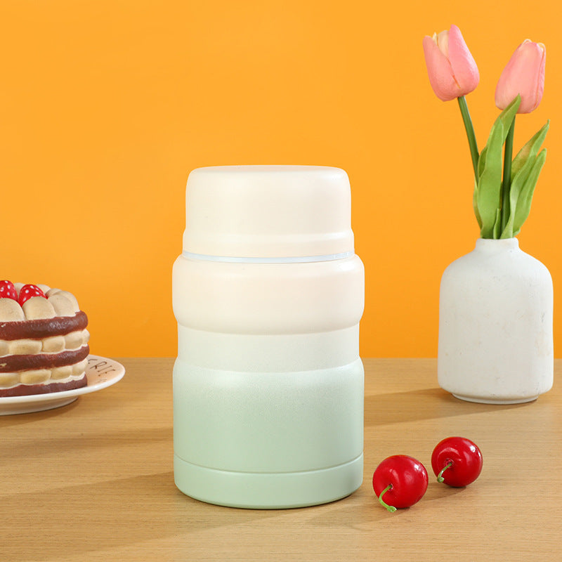 Large Capacity Portable Stainless Steel Household Insulation Braised Cup Thermal Pot Lunch Box