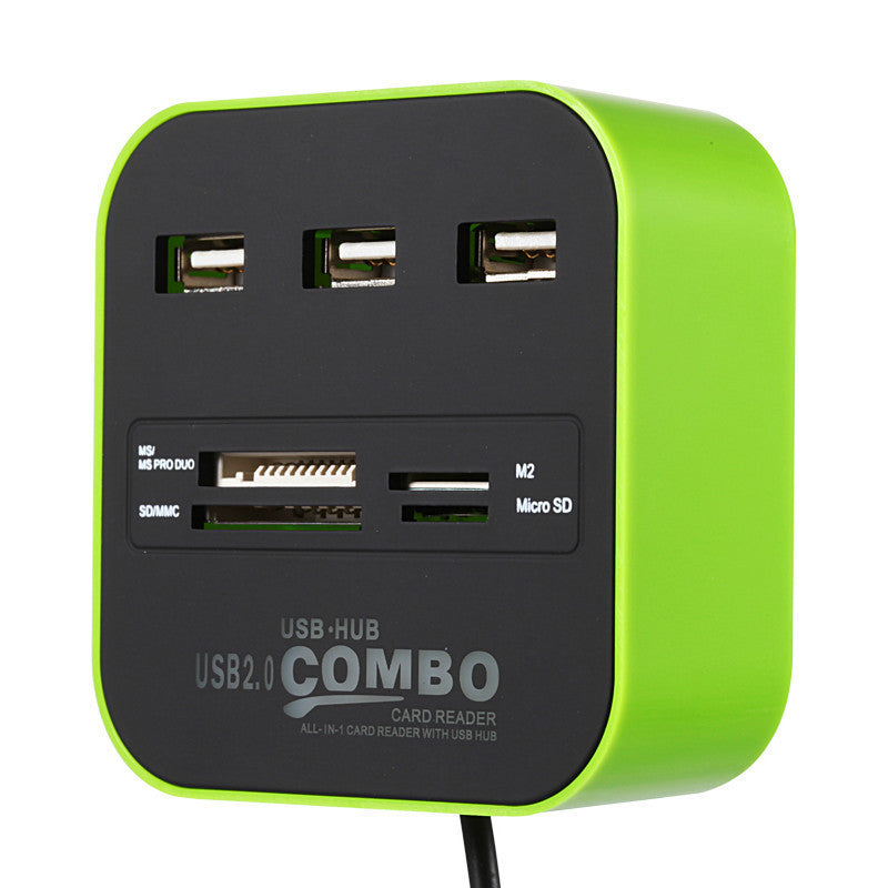 Usb Splitter Multi-function Card Reader Four In One