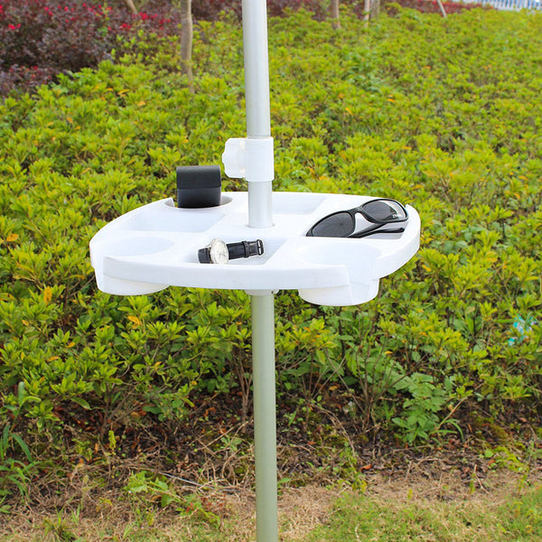 Sun Umbrella Plastic Tray PP Sun Umbrella Accessories Cup