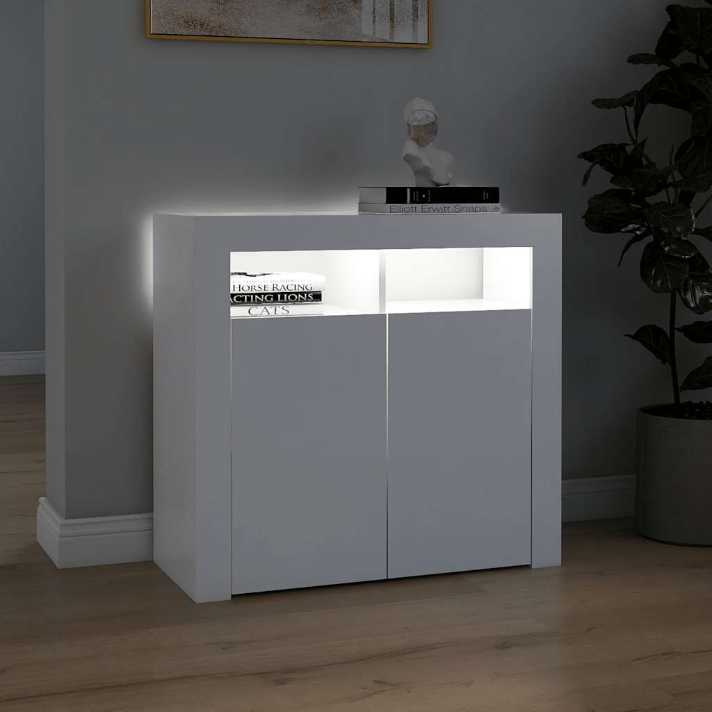 Sideboard with LED lights 80x   Sideboard with