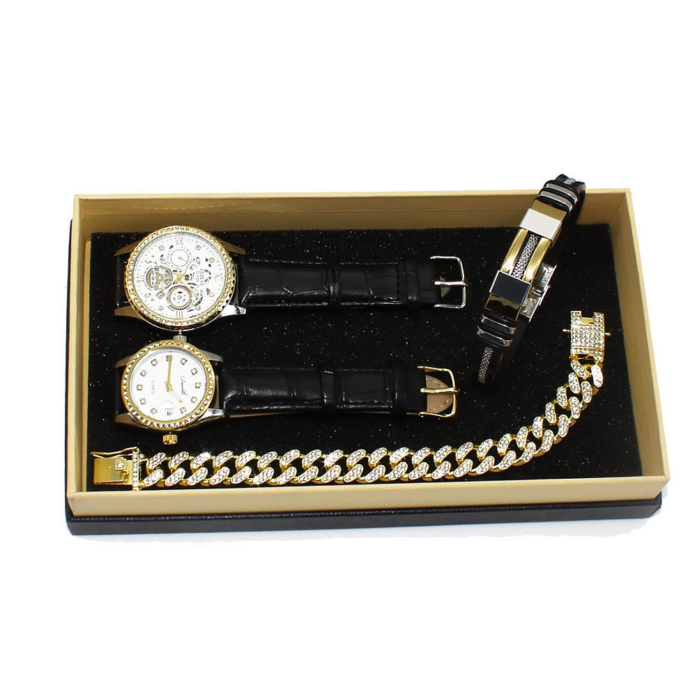 Lamborghini M5 design watch gold