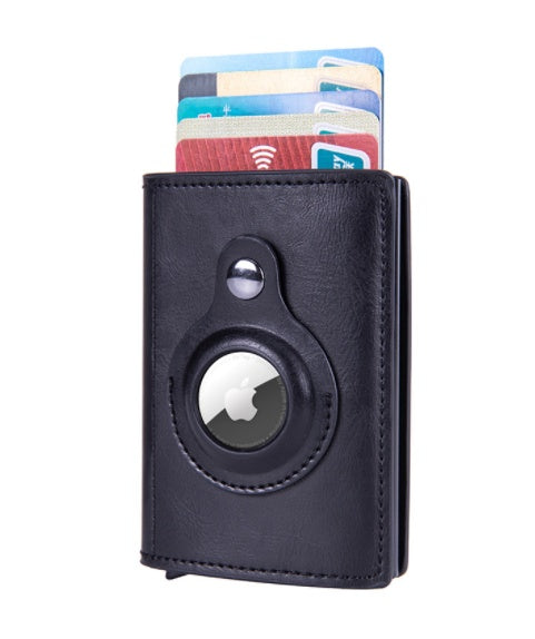 Aluminum Alloy Carbon Fiber Clip Anti-theft Card Holder