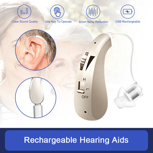 BTE Invisible Rechargeable Hearing Aid