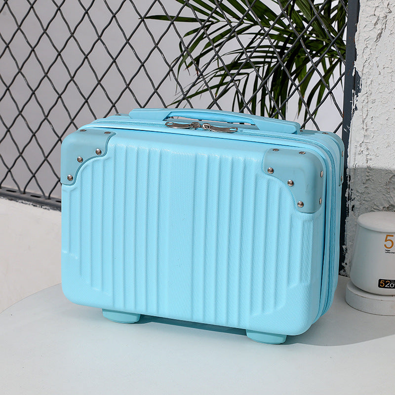 Portable Suitcase Female Small 14-inch MMakeup Box