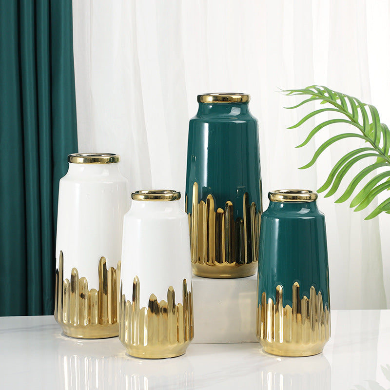Chinese Style Vase Ceramic Model Living Room Decorations