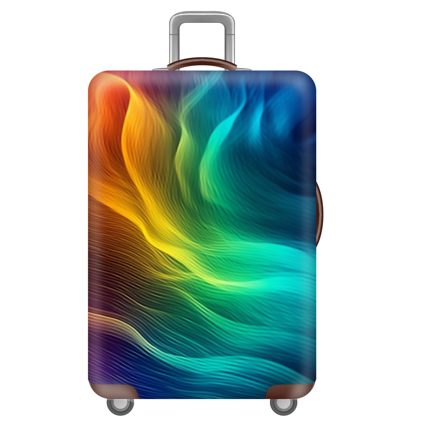 Polyester Suitcase Cover Suitcase Pull Rod