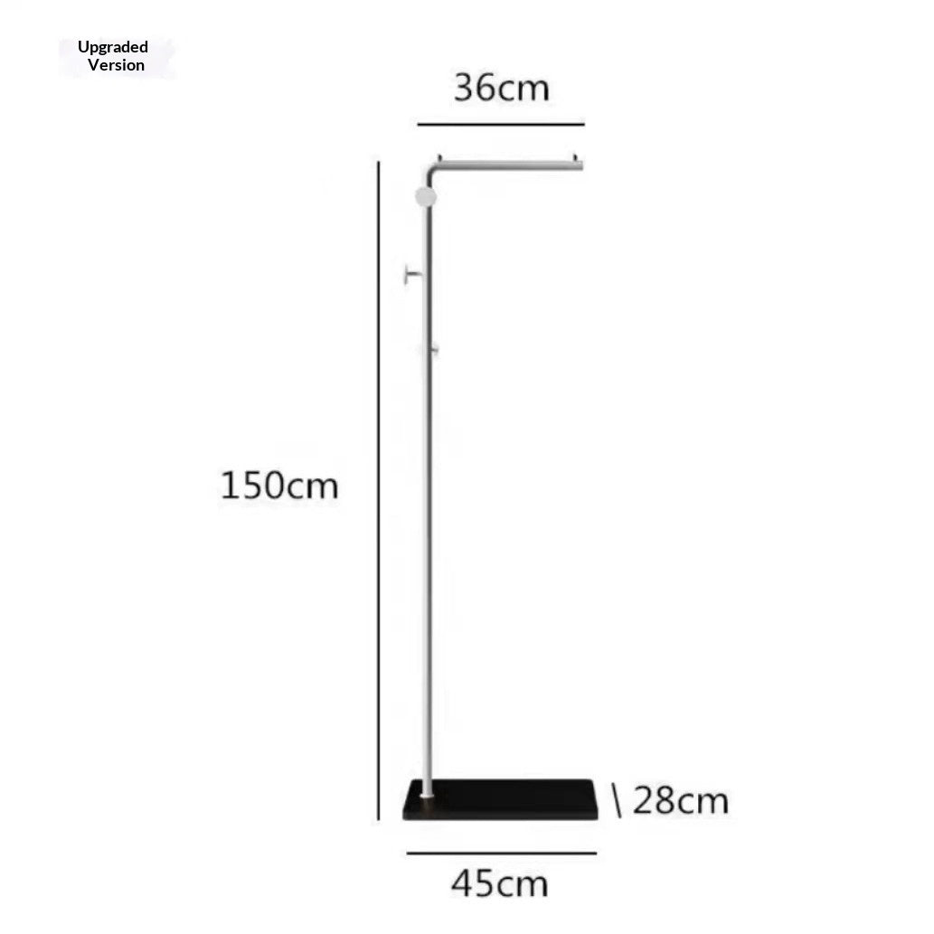 Nordic Wrought-iron Clothing Store Interior Window Display Coat Hanger