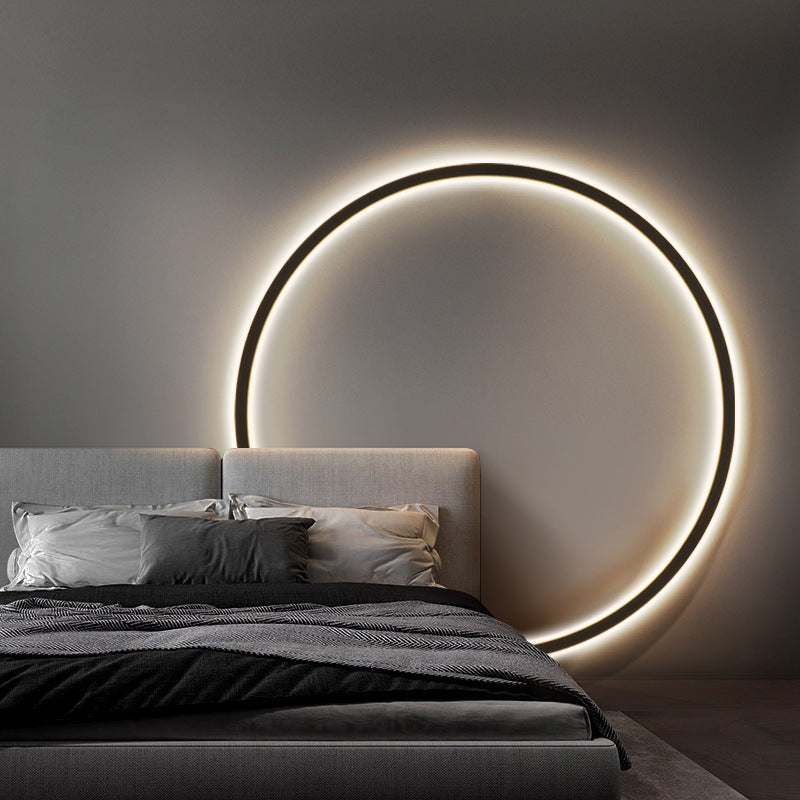 Round Wall Lamp Creative Personalized Bedroom Bedside Lamp Simple Modern