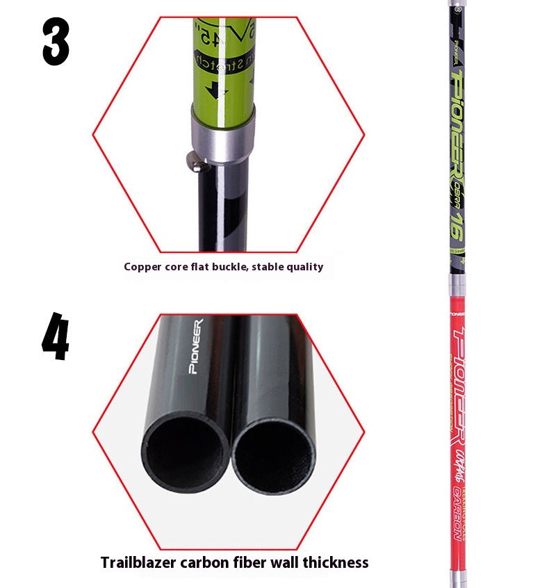 Carbon Fiber Folding Climbing Cane