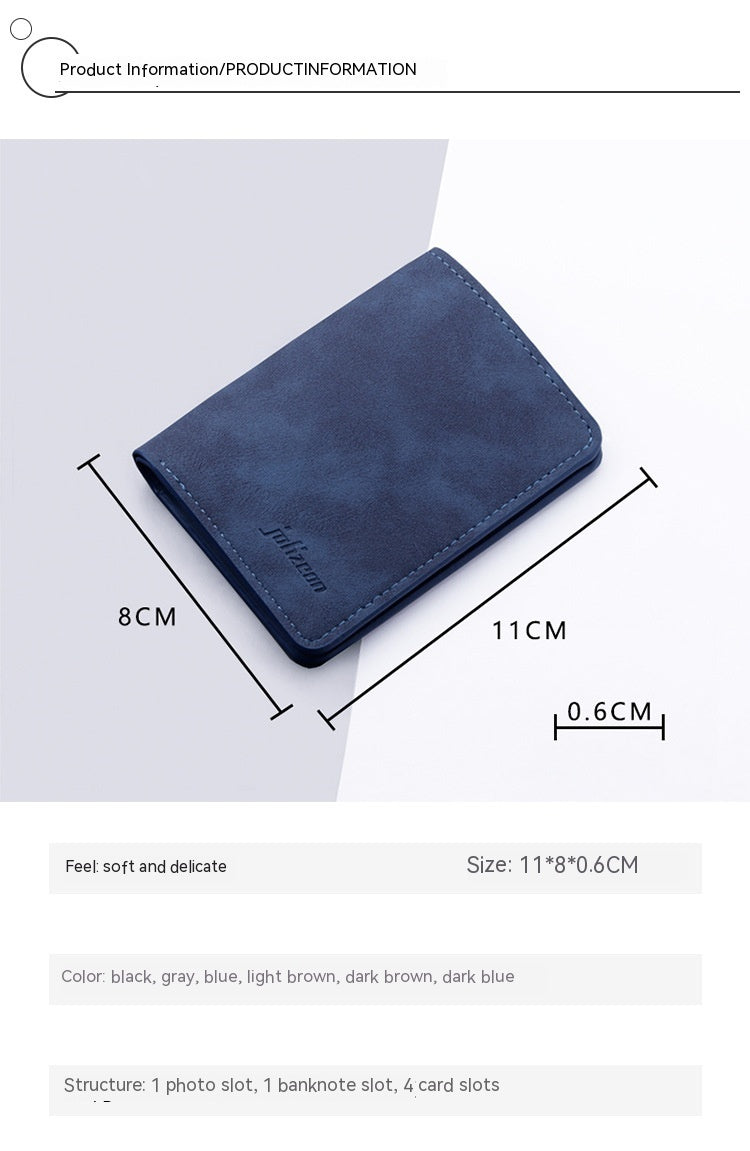 Ultra-thin Multifunctional Driving License Leather Case Multi Card Slots Wallet