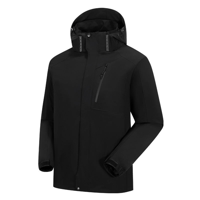 Down Jacket Couple-style Three-in-one Winter New White Duck Down