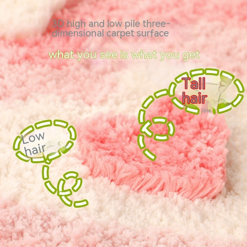 Carpet Bedside Plush Thickened Table Carpet