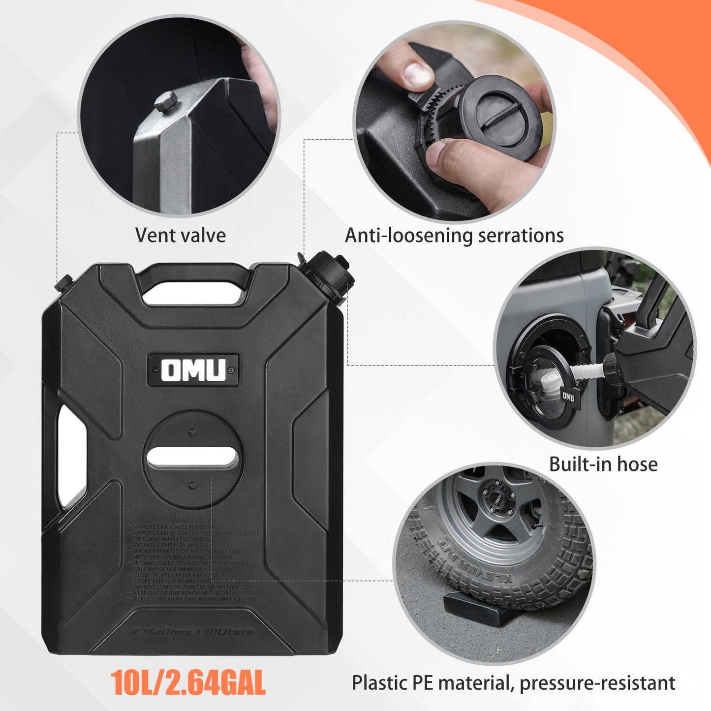 Door Hinge Gasoline Container Kits