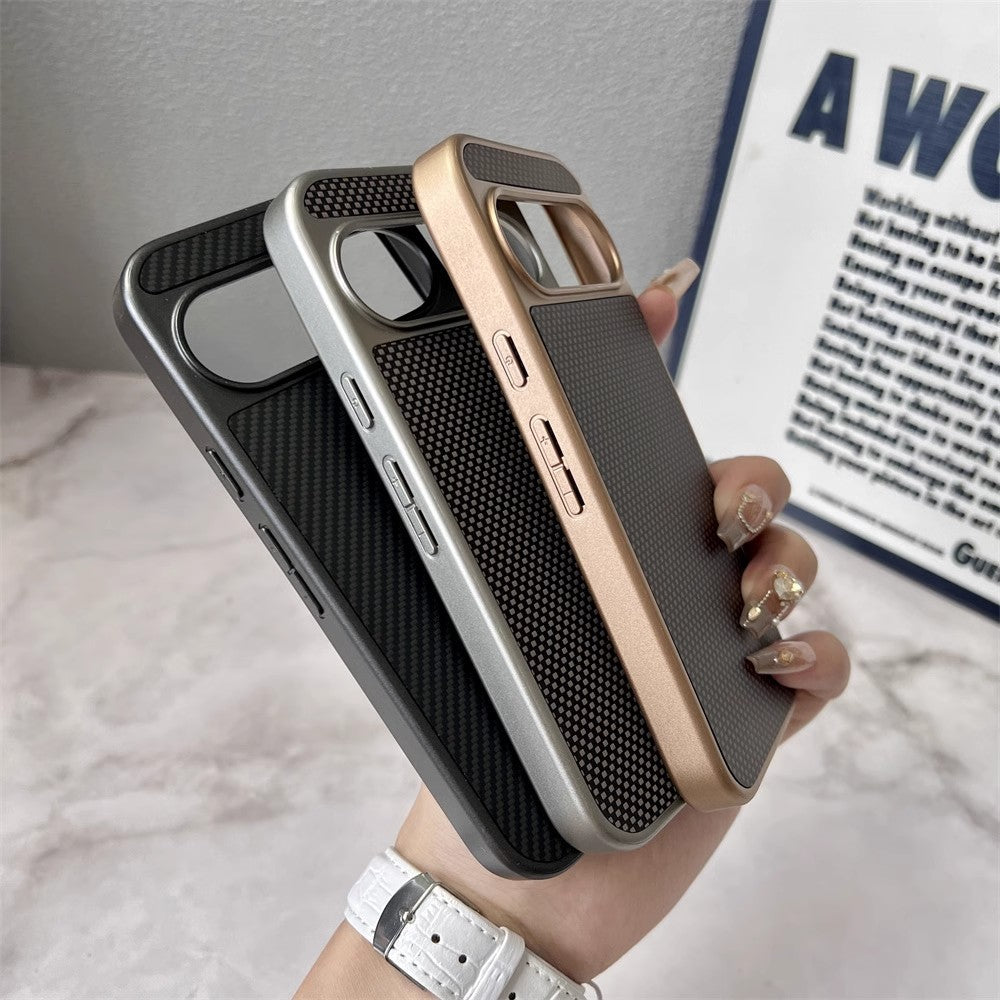 Fashion Personality Carbon Fiber Texture Phone Case