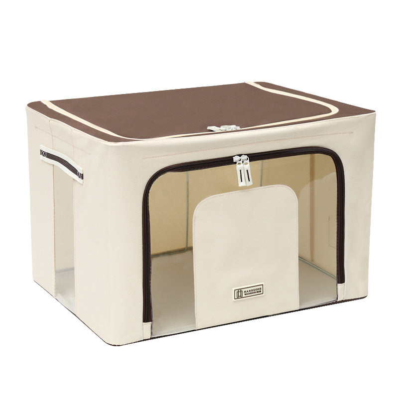 Oxford Cloth Clothes Steel Frame Storage Box