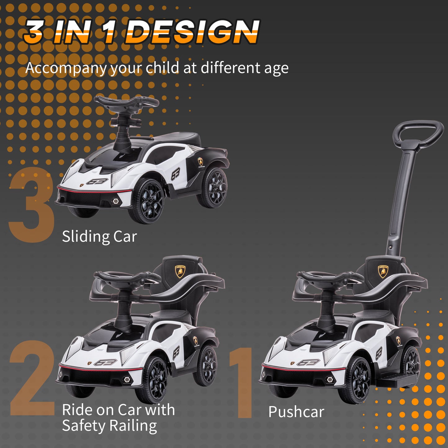Toddler Push Car