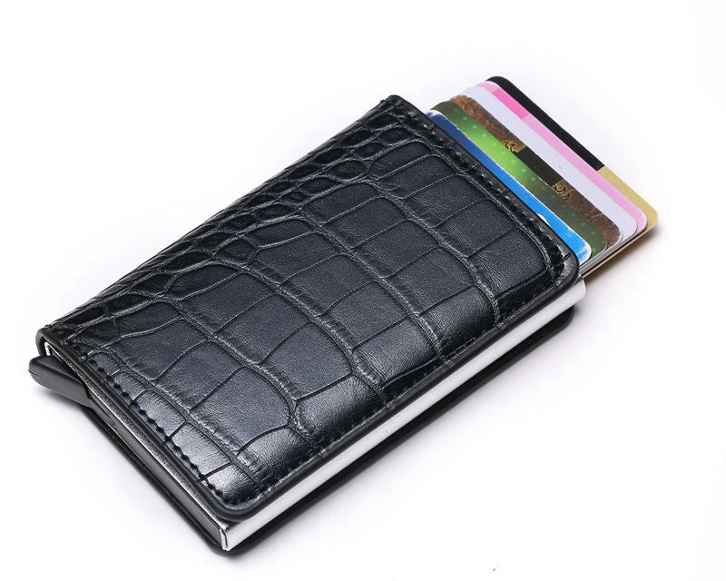 Pattern Wallet Metal Cartridge Automatically Pops Up