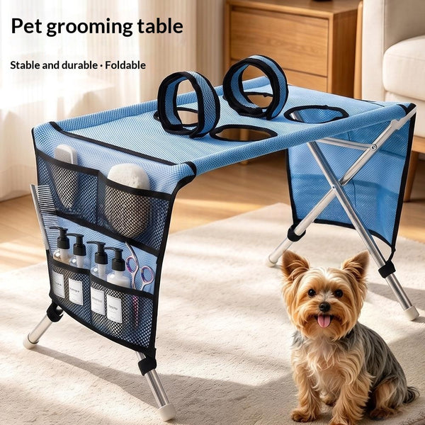 Stainless Steel Detachable Pet Care Bed Durable Easy Clean Dog Cat Sleeping Cot