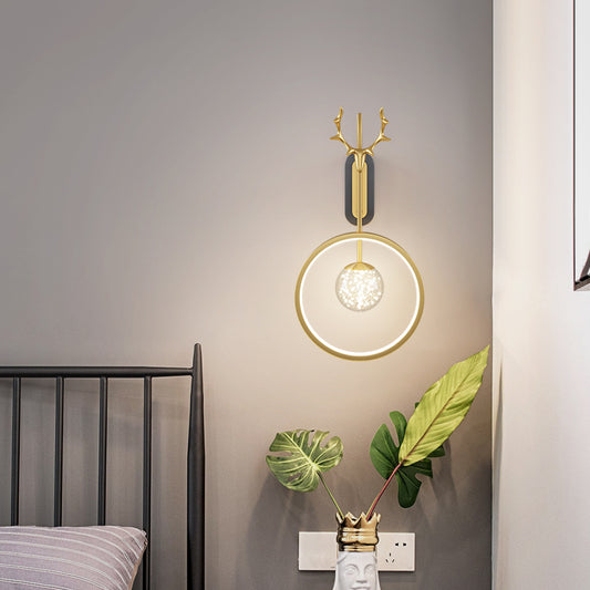 Nordic Wall Lamp Light Luxury Creative Starry New