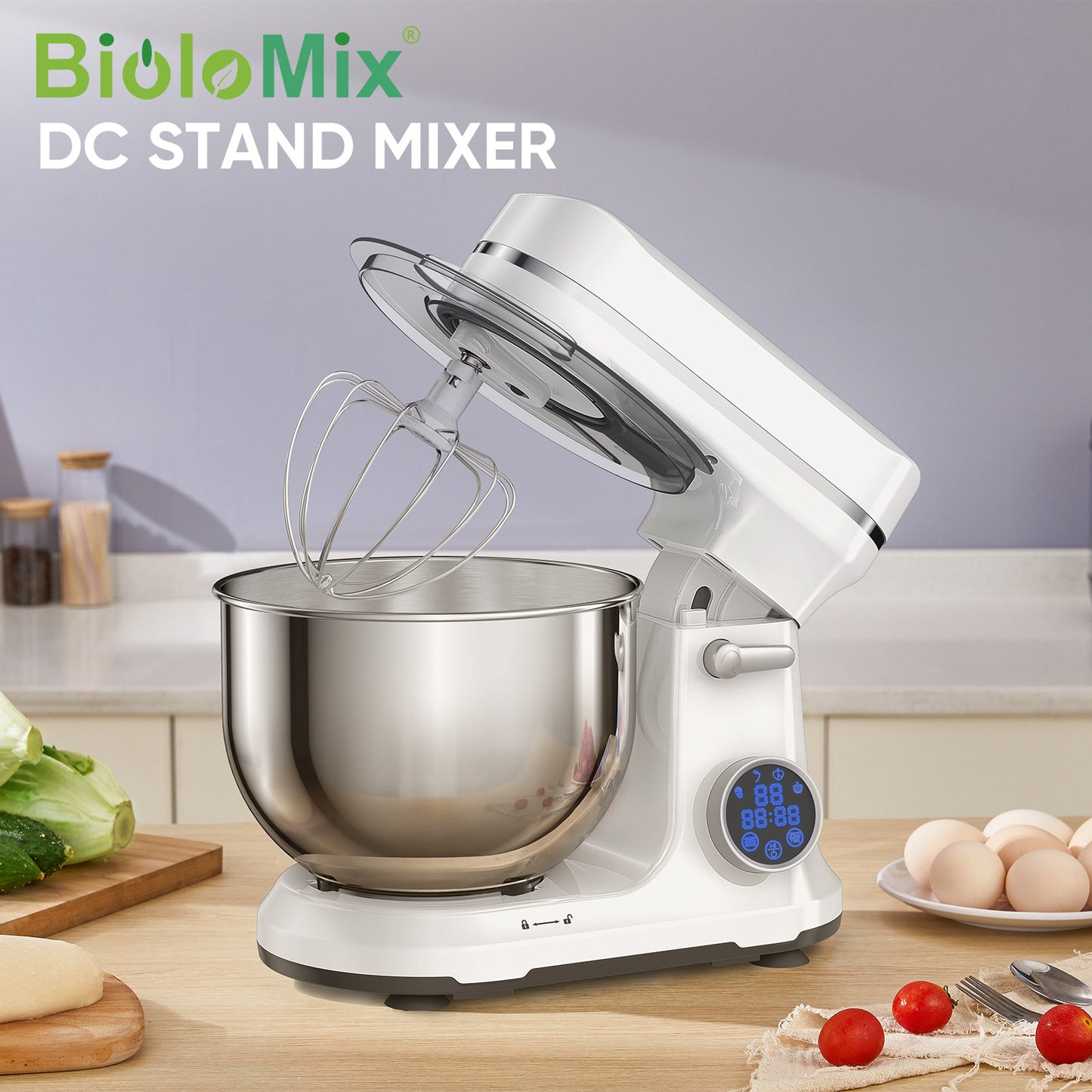 DC Mute Flour-mixing Machine 5L Smart Flour-mixing Machine