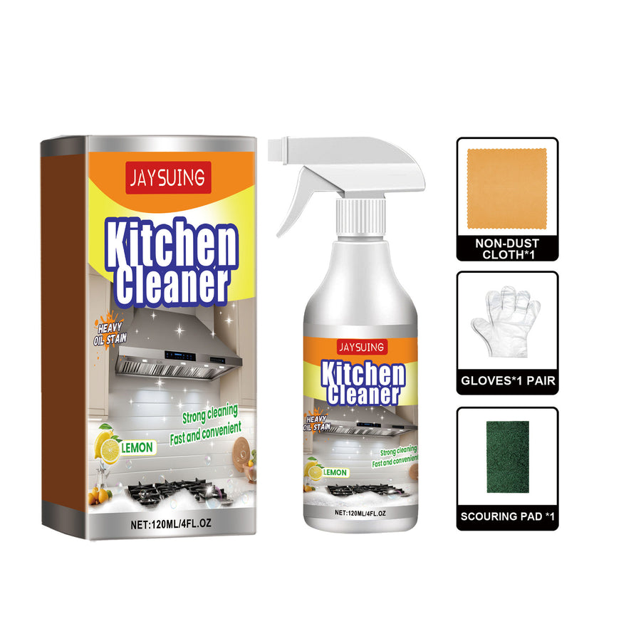 Jaysuing Kitchen Grease Cleaner Kitchen Range Hood Stove Cookware Grease Cleaner