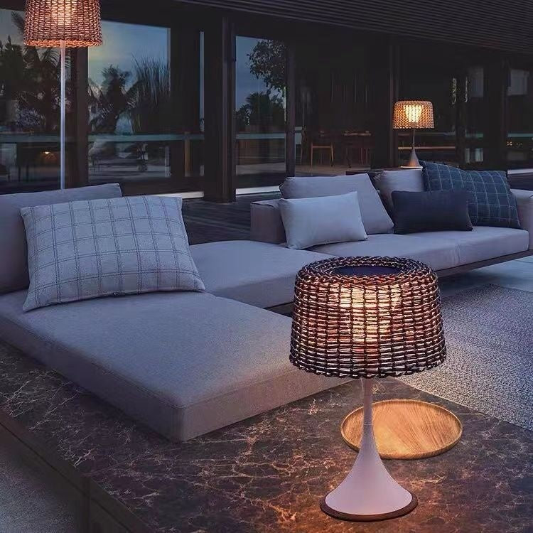 Remote-Controlled Floor Lamp For Villa Garden And Waterproof Balcony