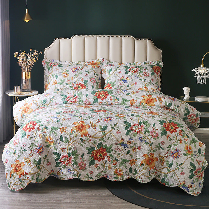 Home Fashion Personality Summer Blanket Three-piece Set