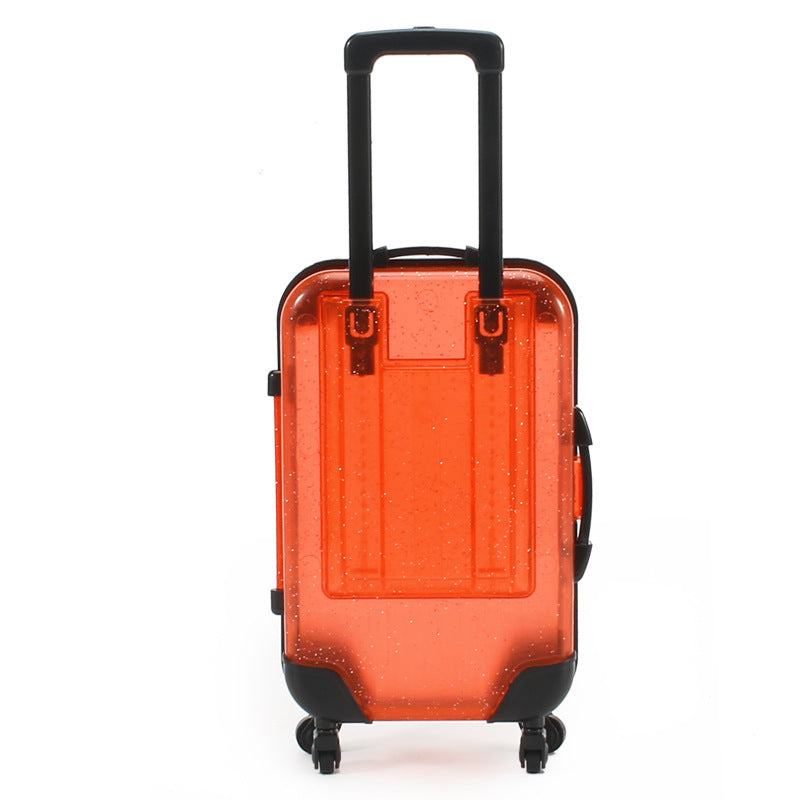 Children's Simple Cartoon Mini Suitcase Shape Storage Box