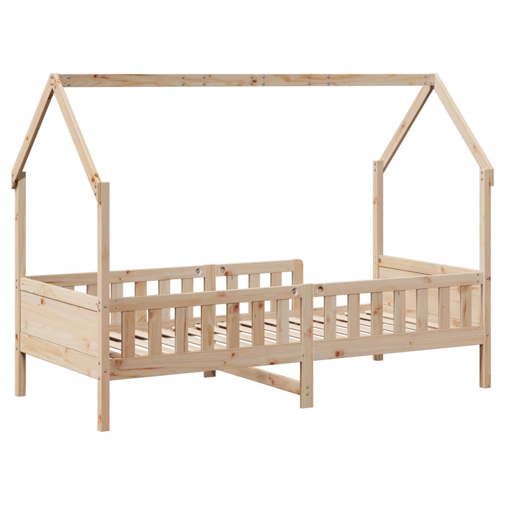 Children's Bed House Bed Solid Pine Wood   Children's Bed House Bed