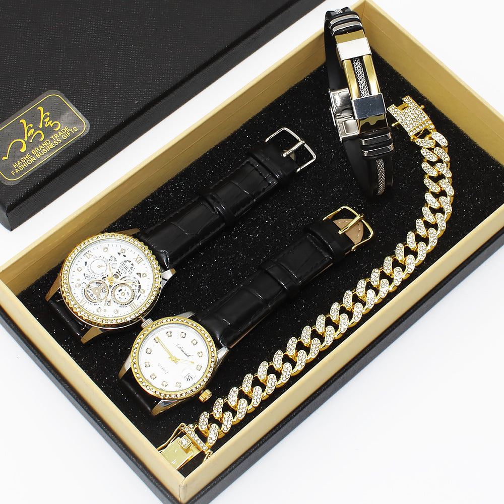 Lamborghini M5 design watch gold